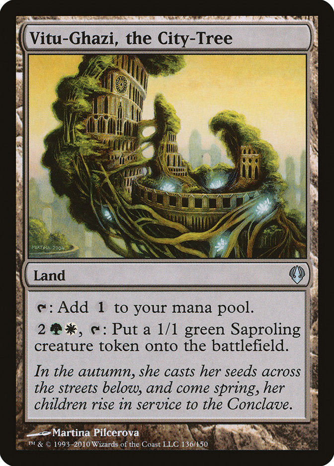 Vitu-Ghazi, the City-Tree [Archenemy] Magic: The Gathering