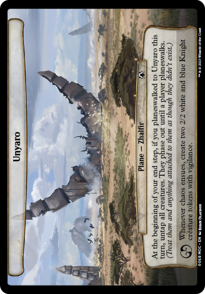 Unyaro [March of the Machine Commander] Magic: The Gathering