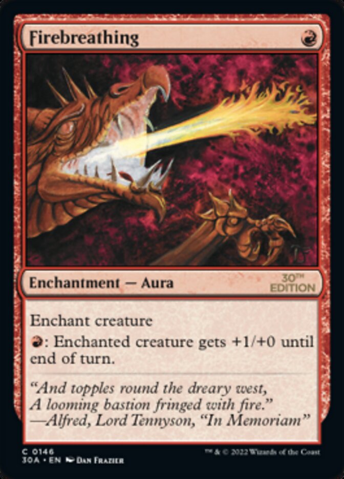 Firebreathing [30th Anniversary Edition] Magic: The Gathering