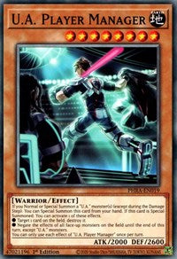U.A. Player Manager [PHRA-EN019] Common Yu-Gi-Oh!