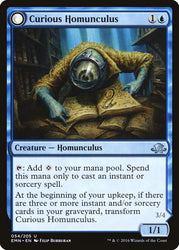Curious Homunculus // Voracious Reader [Eldritch Moon] Magic: The Gathering