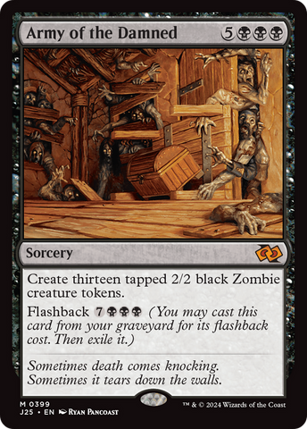 Army of the Damned [Foundations Jumpstart] Magic: The Gathering