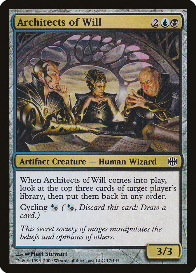Architects of Will [Alara Reborn] Magic: The Gathering