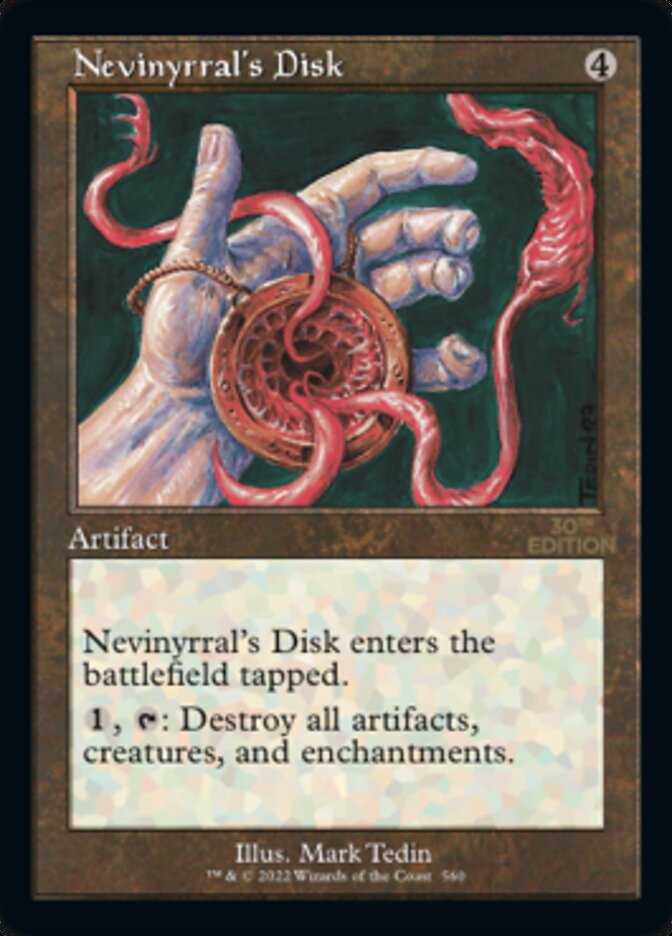 Nevinyrral's Disk (Retro) [30th Anniversary Edition] Magic: The Gathering