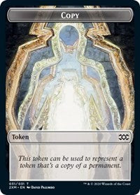 Copy // Soldier Double-Sided Token [Double Masters Tokens] Magic: The Gathering