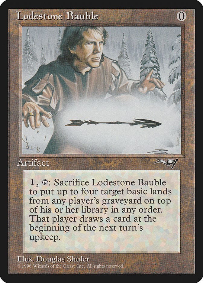 Lodestone Bauble [Alliances] Magic: The Gathering
