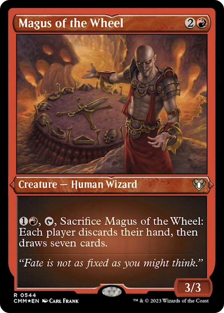 Magus of the Wheel (Foil Etched) [Commander Masters] Magic: The Gathering