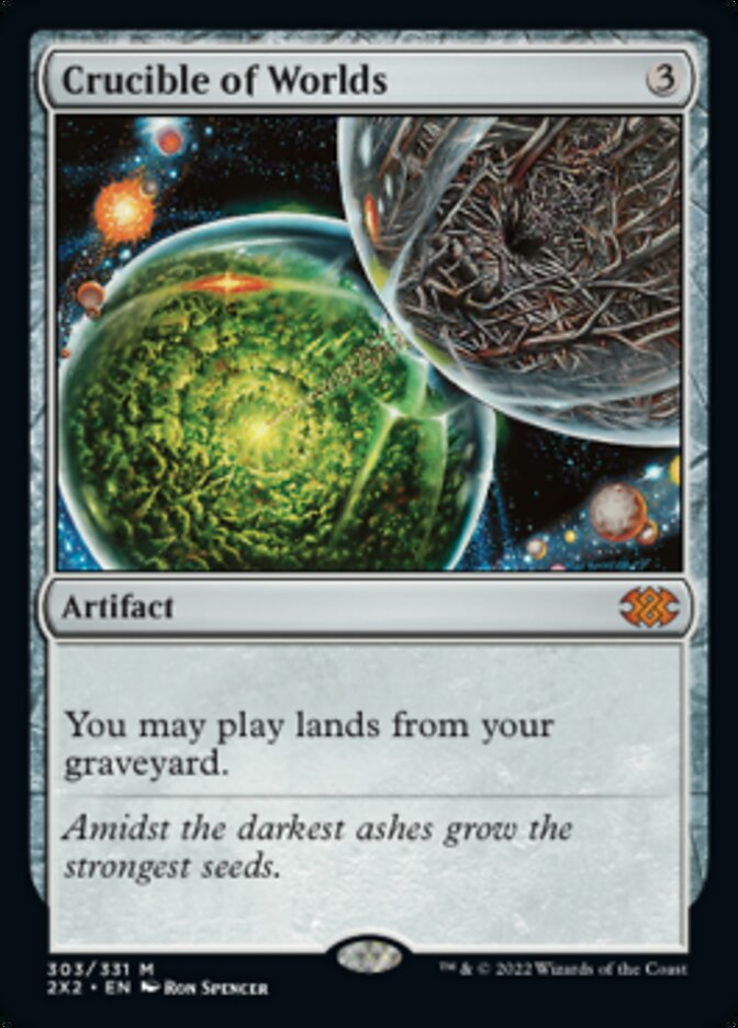 Crucible of Worlds [Double Masters 2022] Magic: The Gathering