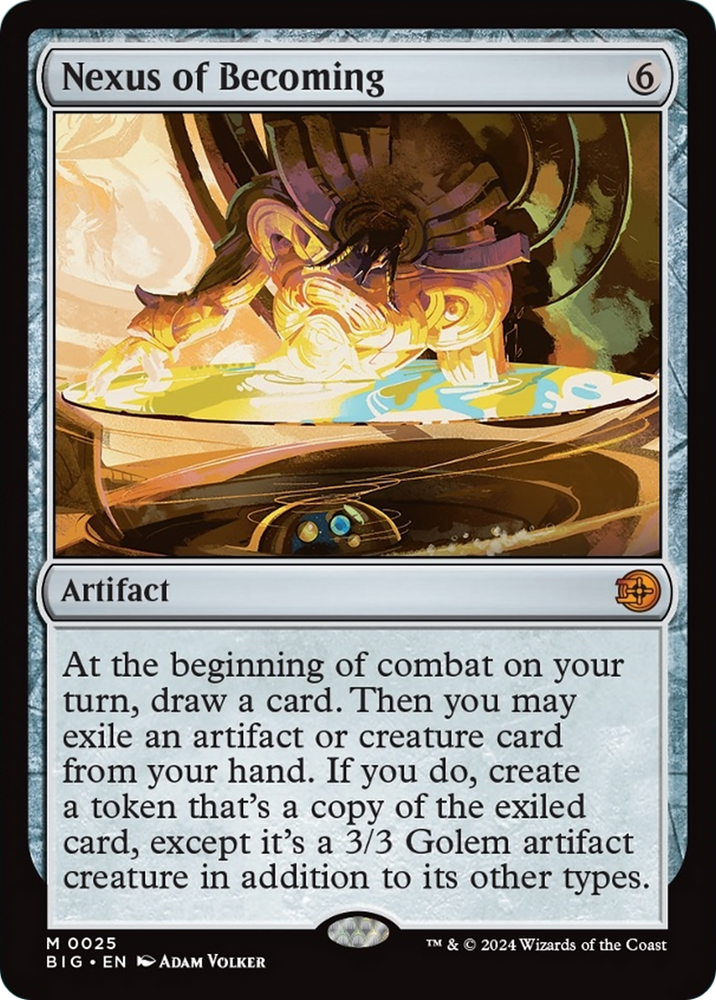 Nexus of Becoming [Outlaws of Thunder Junction: The Big Score] Magic: The Gathering