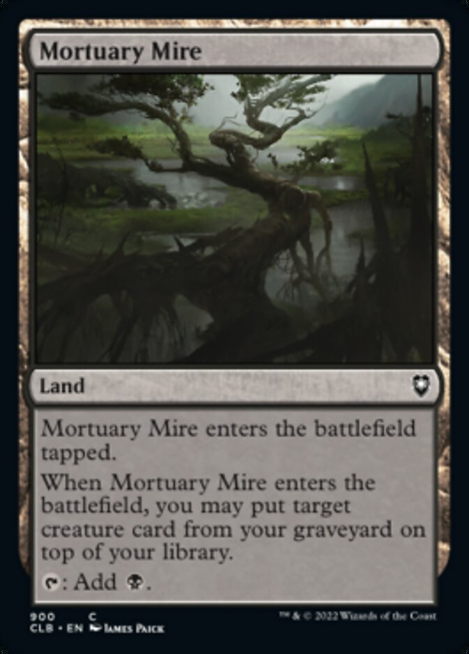 Mortuary Mire [Commander Legends: Battle for Baldur's Gate] Magic: The Gathering