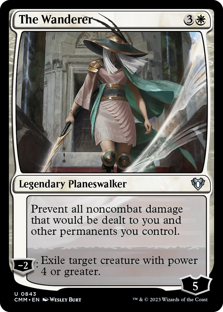The Wanderer [Commander Masters] Magic: The Gathering