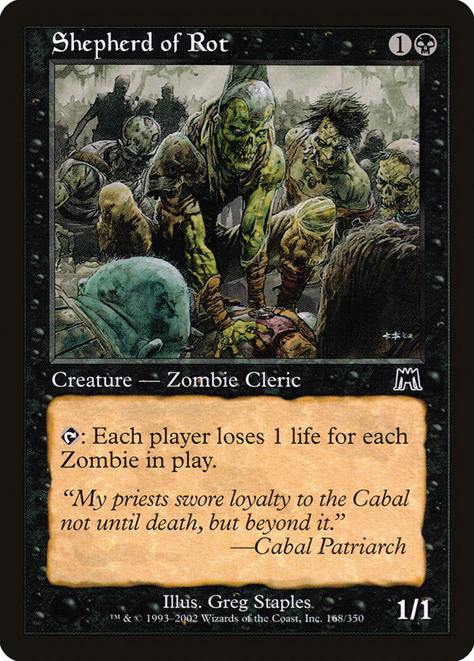 Shepherd of Rot [Onslaught] Magic: The Gathering