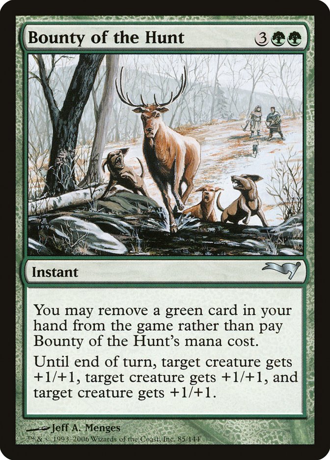 Bounty of the Hunt [Coldsnap Theme Decks] Magic: The Gathering