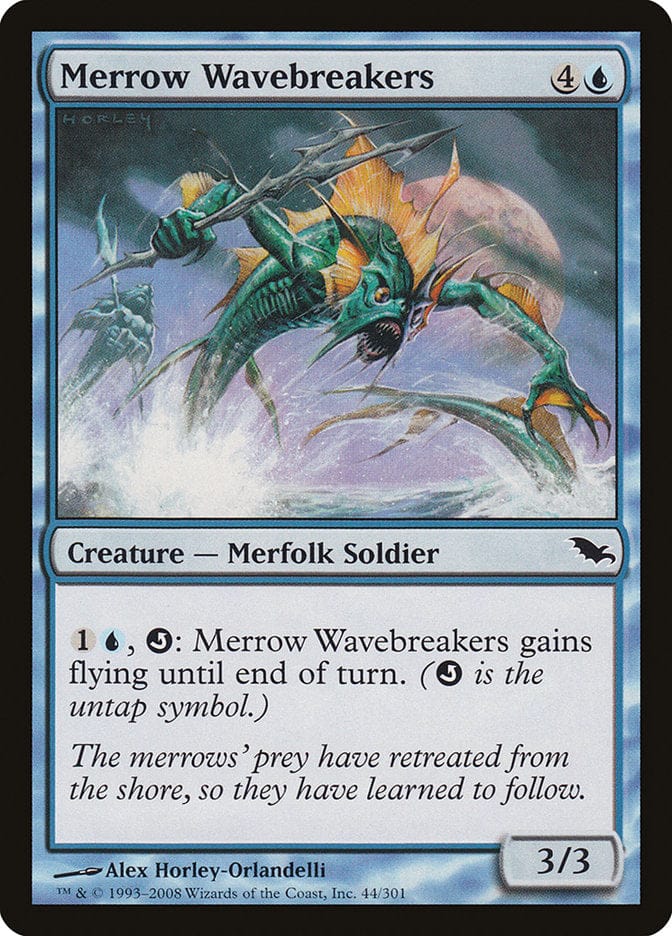 Merrow Wavebreakers [Shadowmoor] Magic: The Gathering