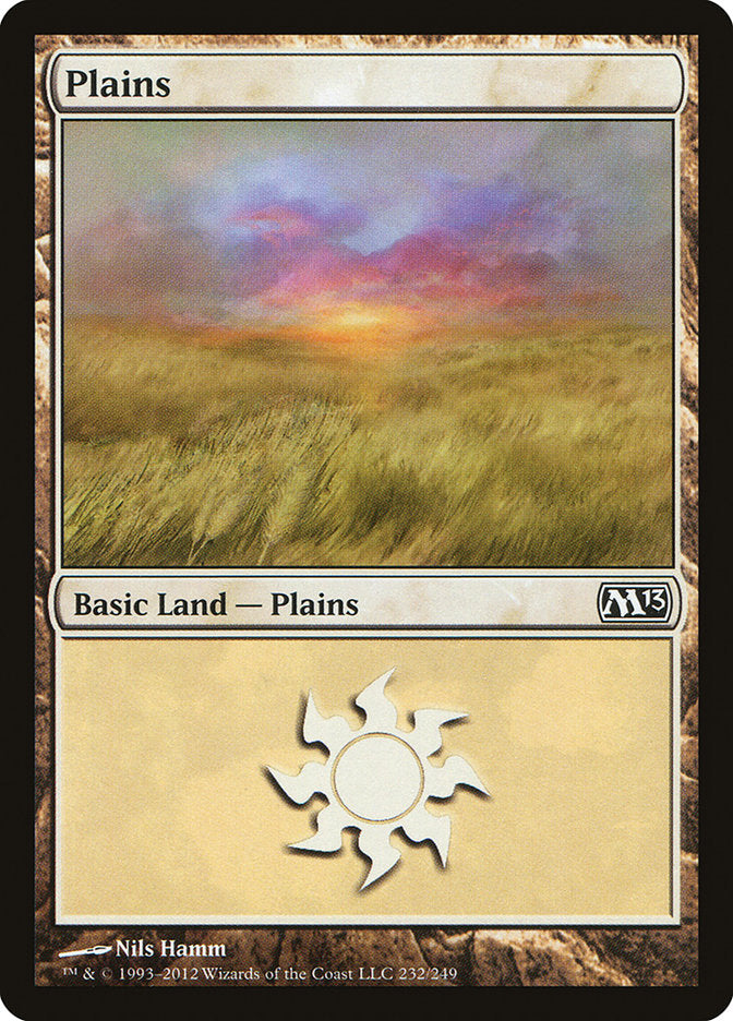 Plains (232) [Magic 2013] Magic: The Gathering