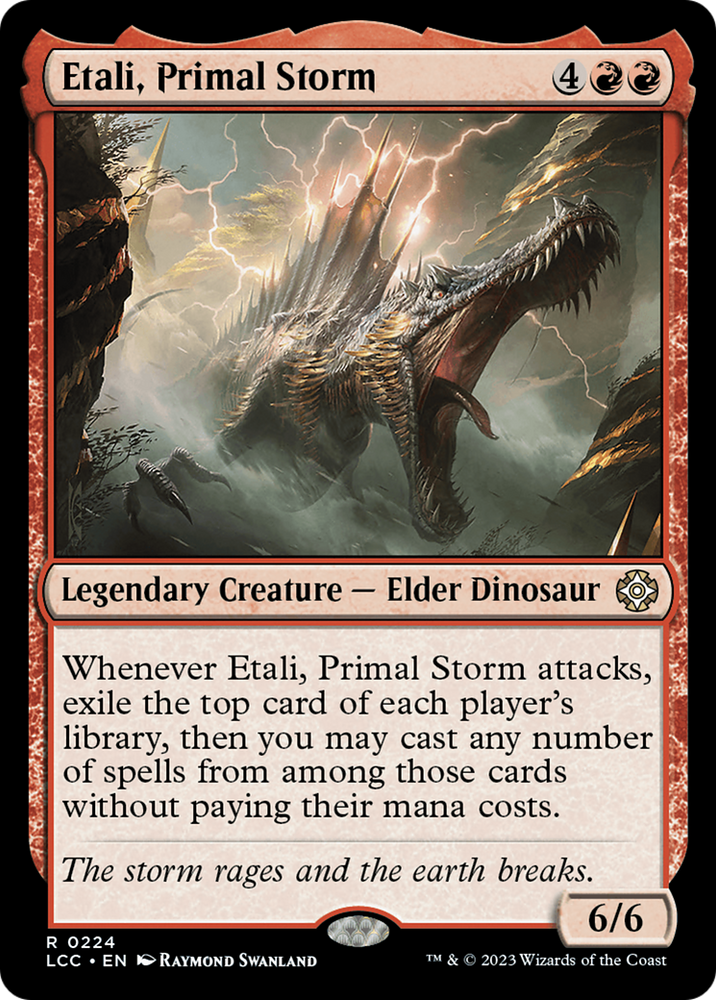 Etali, Primal Storm [The Lost Caverns of Ixalan Commander] Magic: The Gathering