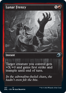 Lunar Frenzy [Innistrad: Double Feature] Magic: The Gathering