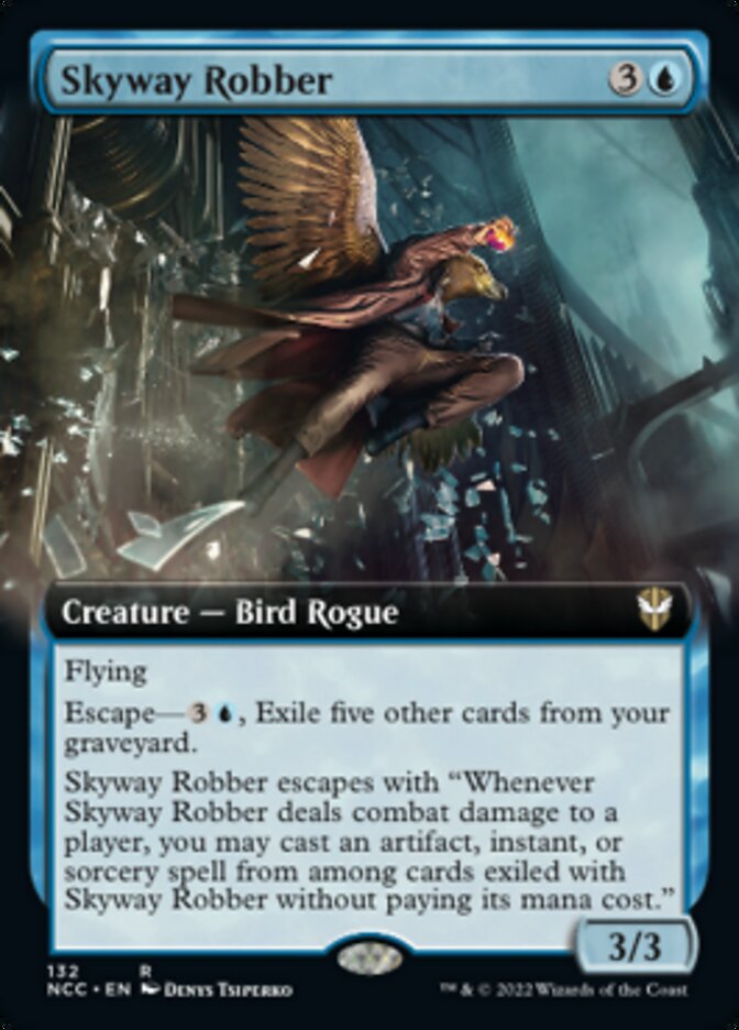 Skyway Robber (Extended Art) [Streets of New Capenna Commander] Magic: The Gathering