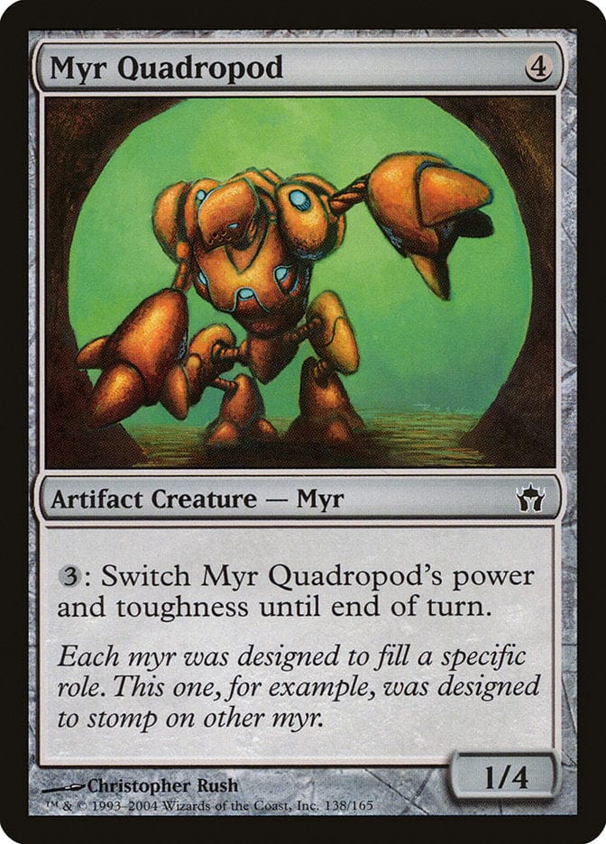 Myr Quadropod [Fifth Dawn] Magic: The Gathering