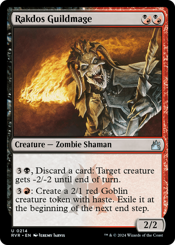Rakdos Guildmage [Ravnica Remastered] Magic: The Gathering
