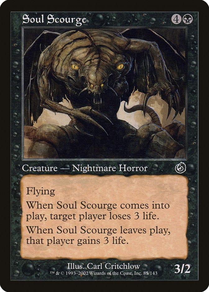 Soul Scourge [Torment] Magic: The Gathering