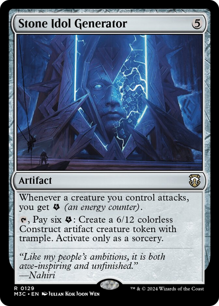 Stone Idol Generator [Modern Horizons 3 Commander] Magic: The Gathering