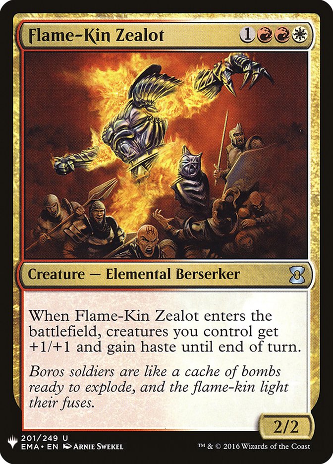 Flame-Kin Zealot [Mystery Booster] Magic: The Gathering