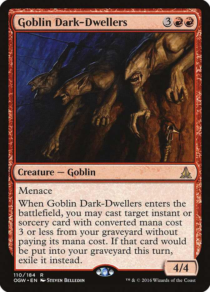 Goblin Dark-Dwellers [Oath of the Gatewatch] Magic: The Gathering