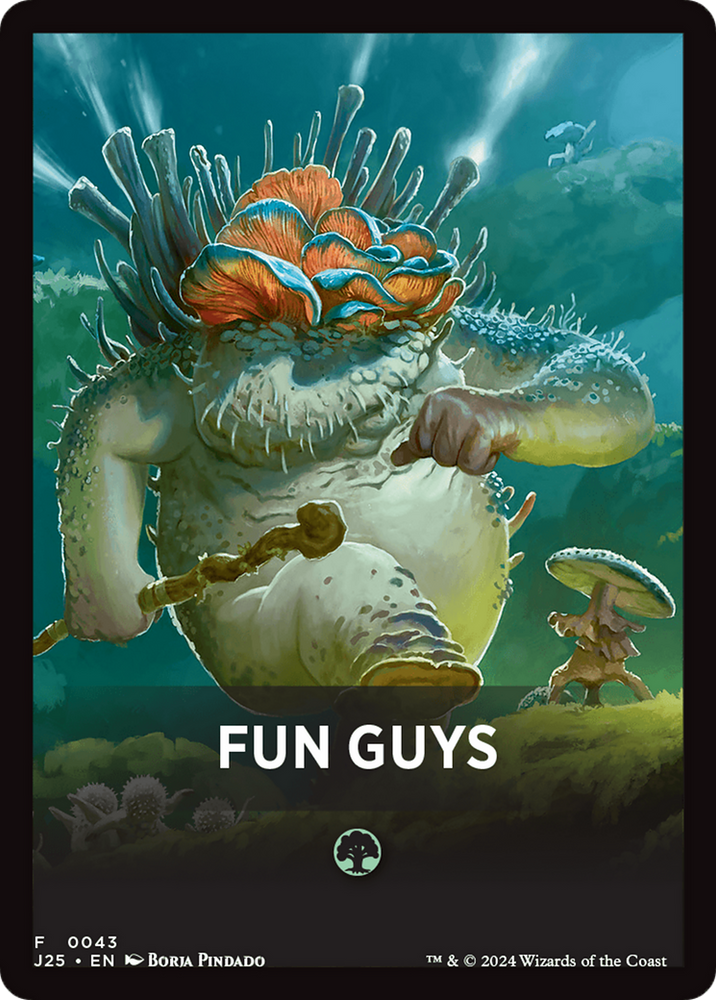 Fun Guys Theme Card [Foundations Jumpstart Front Cards] Magic: The Gathering