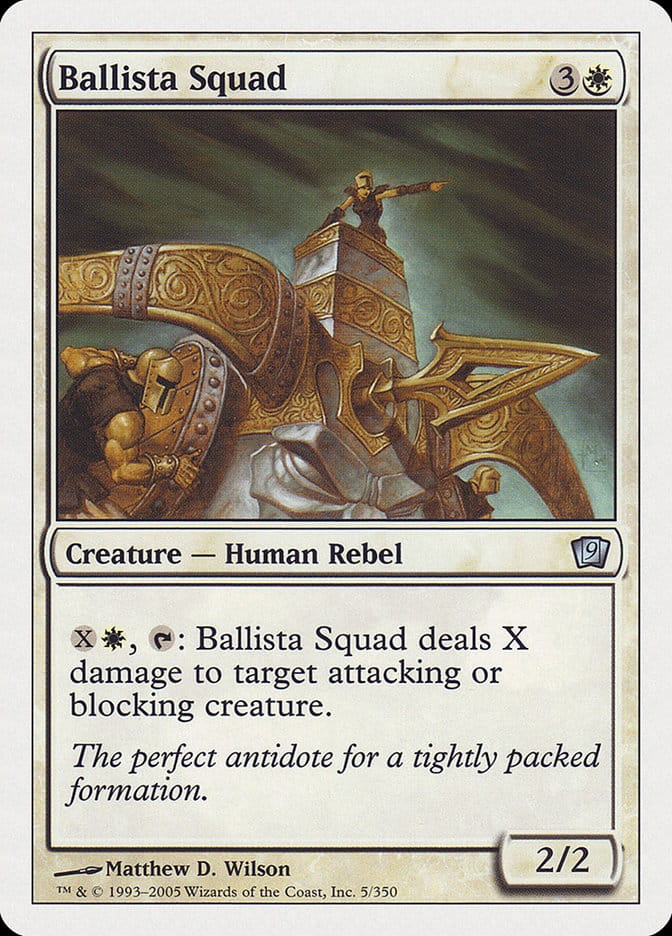 Ballista Squad [Ninth Edition] Magic: The Gathering