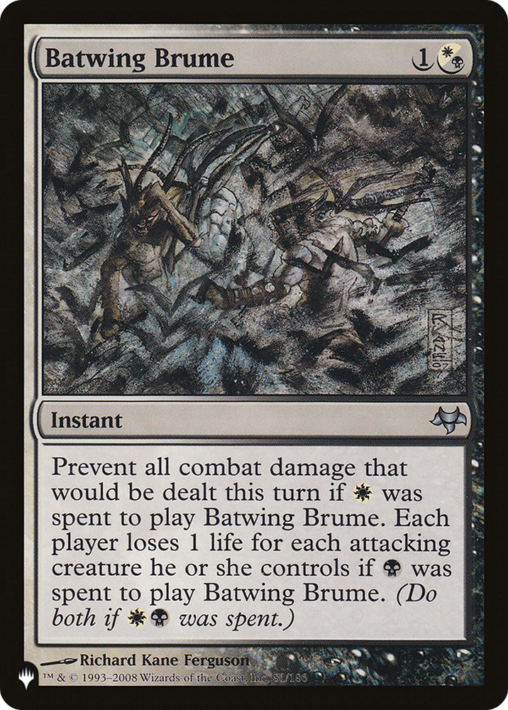 Batwing Brume [The List] Magic: The Gathering