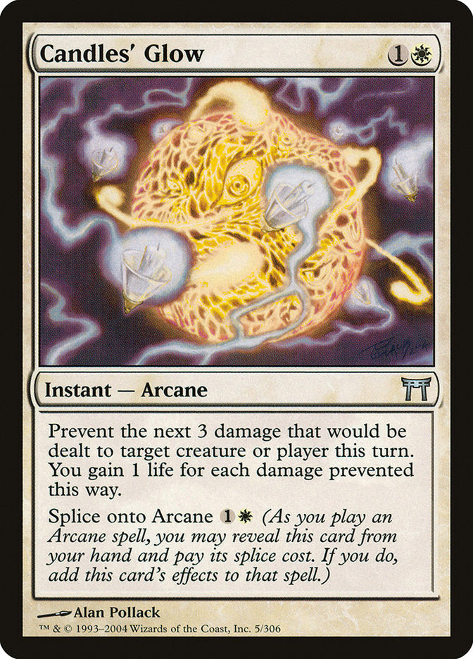 Candles' Glow [Champions of Kamigawa] Magic: The Gathering