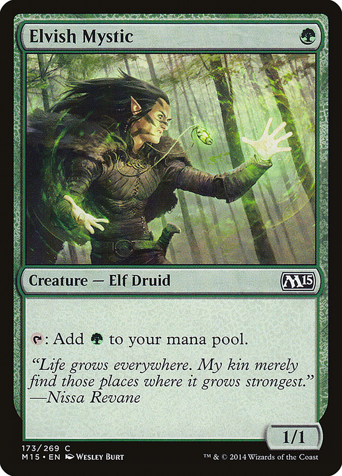 Elvish Mystic [Magic 2015] Magic: The Gathering