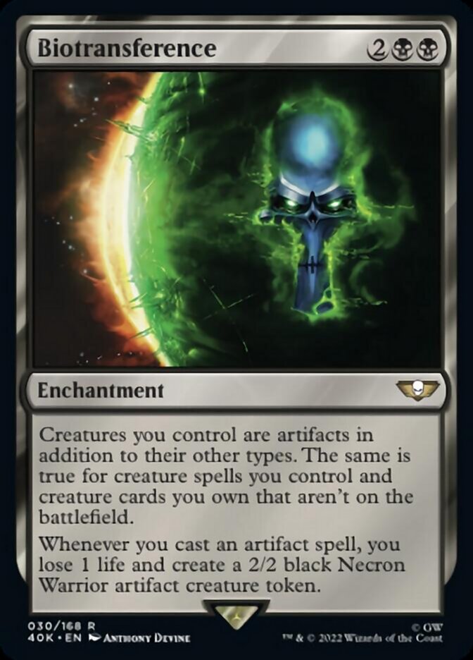 Biotransference [Warhammer 40,000] Magic: The Gathering