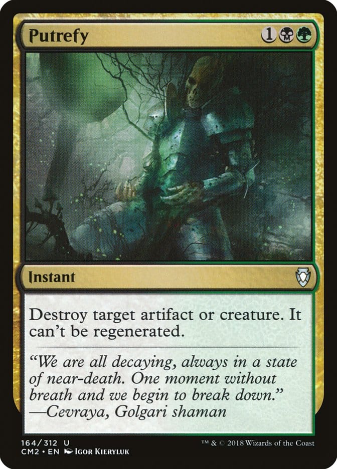 Putrefy [Commander Anthology Volume II] Magic: The Gathering