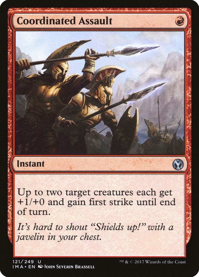 Coordinated Assault [Iconic Masters] Magic: The Gathering