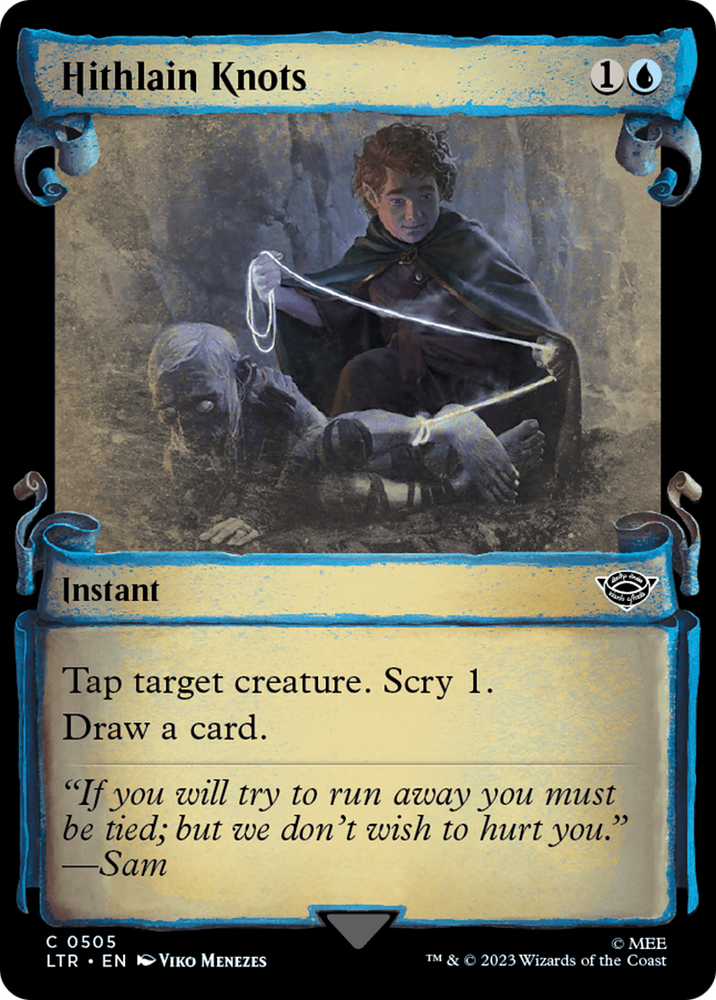 Hithlain Knots [The Lord of the Rings: Tales of Middle-Earth Showcase Scrolls] Magic: The Gathering