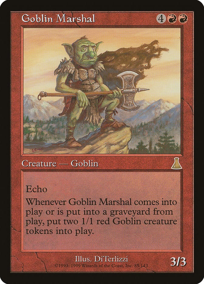 Goblin Marshal [Urza's Destiny] Magic: The Gathering