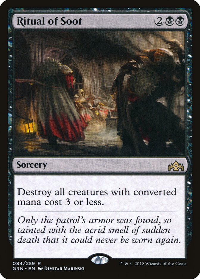 Ritual of Soot [Guilds of Ravnica] Magic: The Gathering