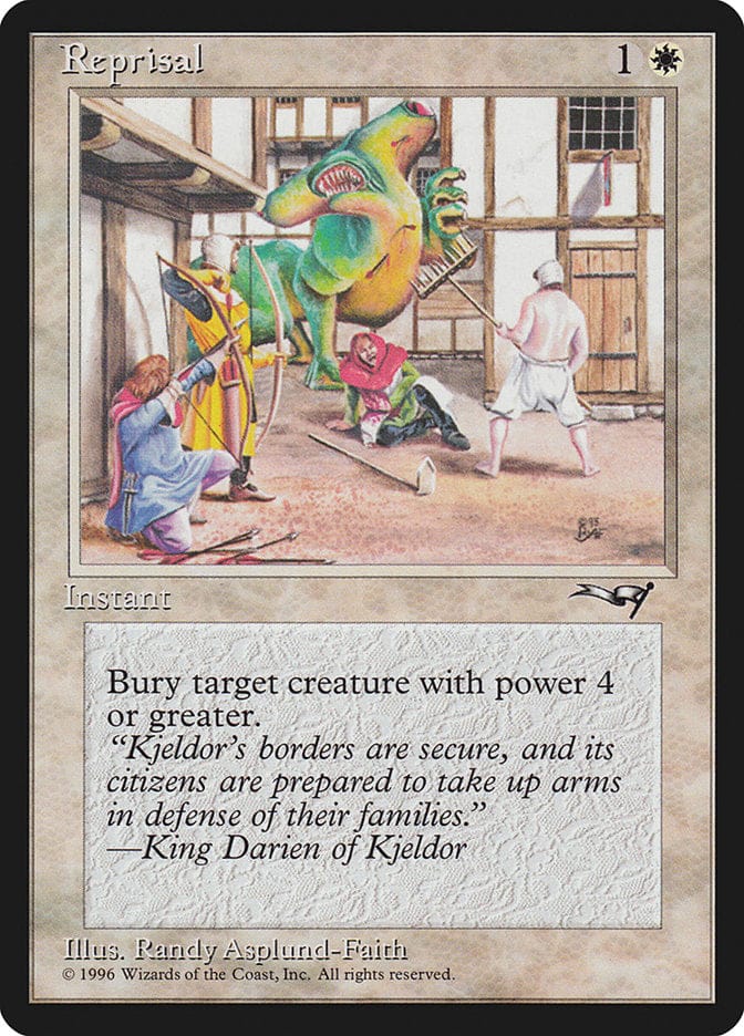 Reprisal (Green Monster) [Alliances] Magic: The Gathering