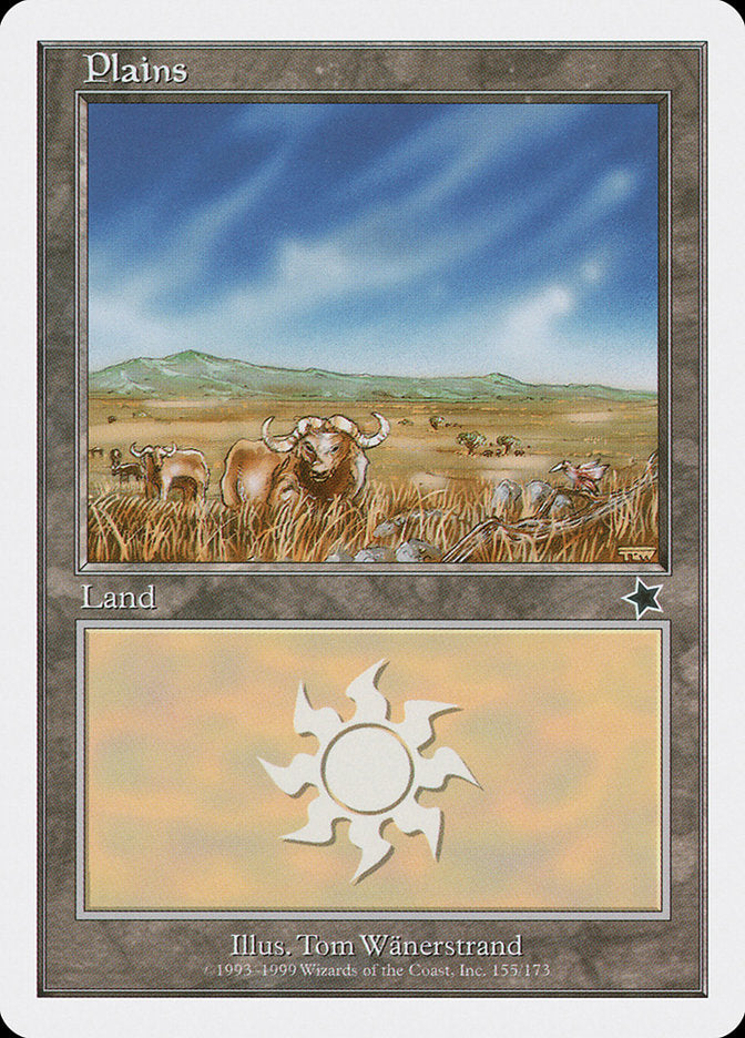 Plains (155) [Starter 1999] Magic: The Gathering