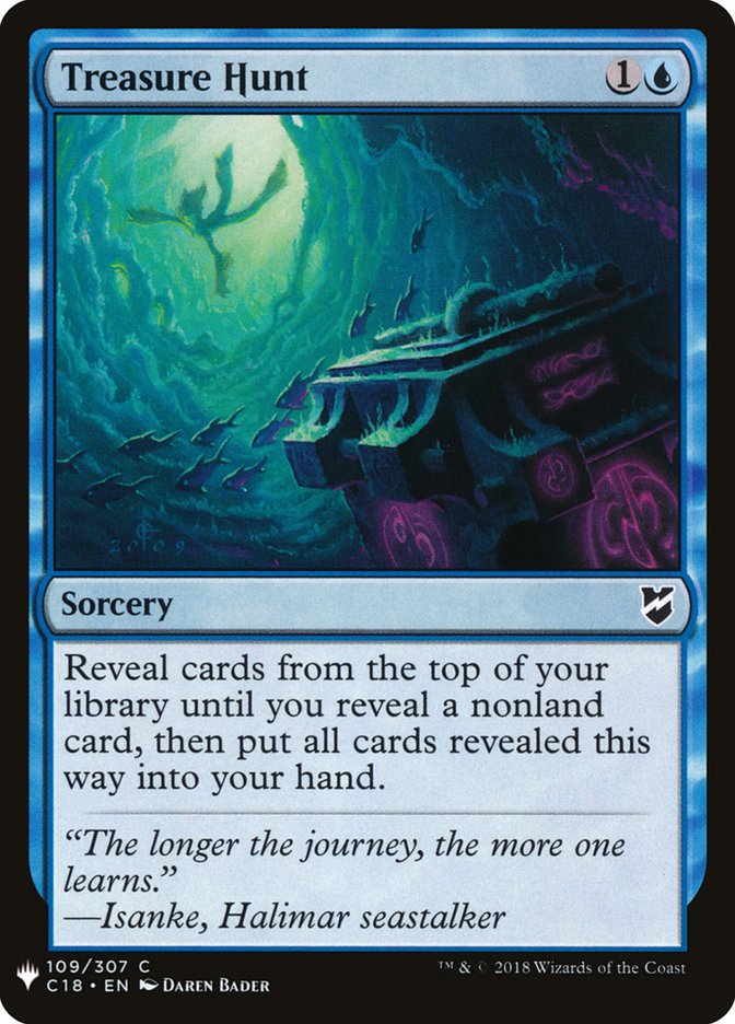 Treasure Hunt [Mystery Booster] Magic: The Gathering