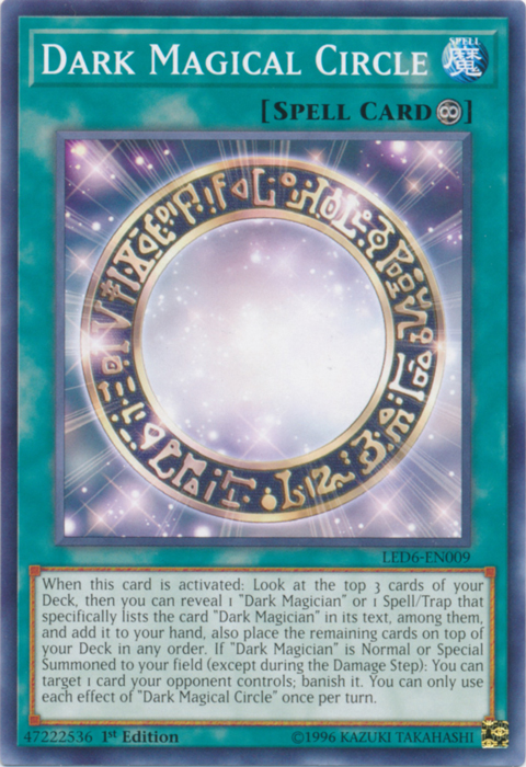 Dark Magical Circle [LED6-EN009] Common Yu-Gi-Oh!