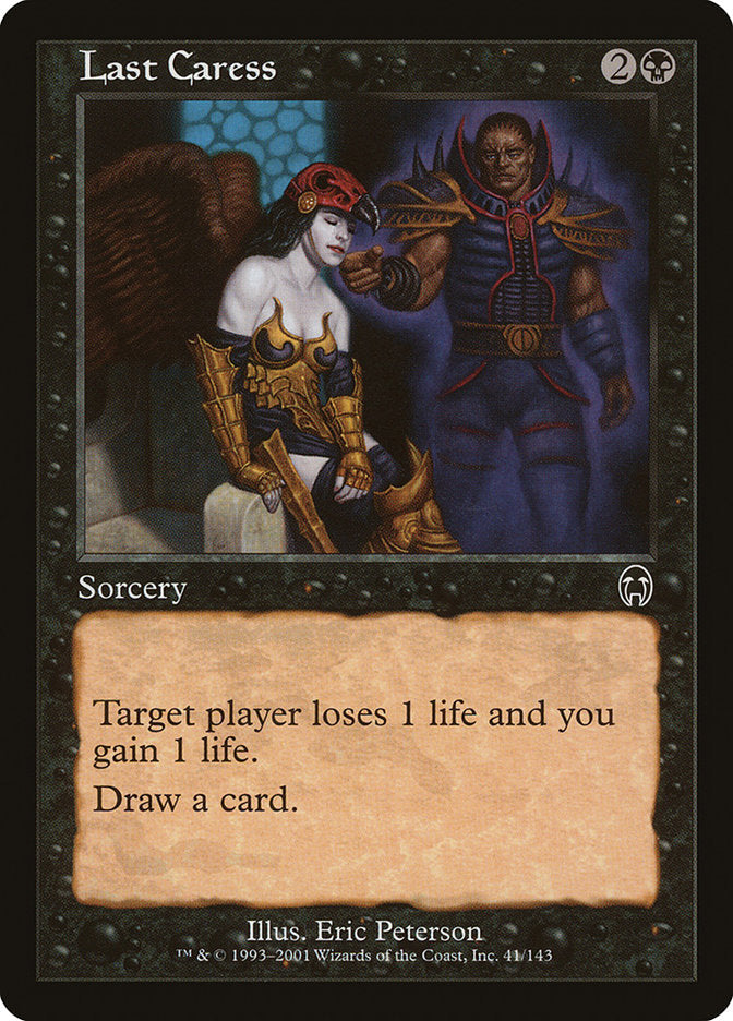 Last Caress [Apocalypse] Magic: The Gathering