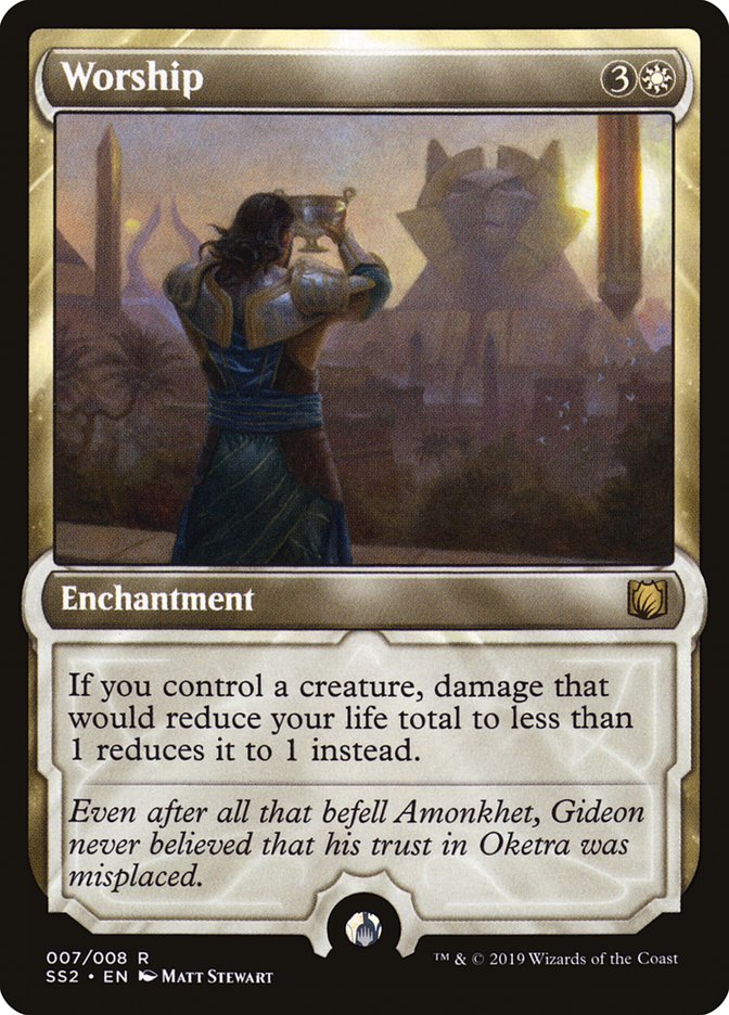 Worship [Signature Spellbook: Gideon] Magic: The Gathering