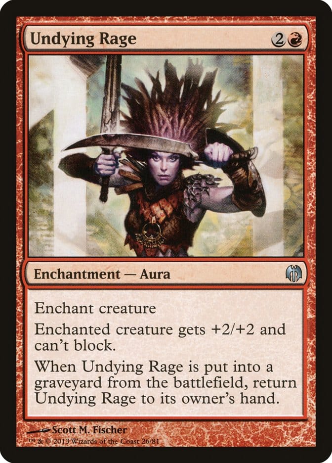 Undying Rage [Duel Decks: Heroes vs. Monsters] Magic: The Gathering