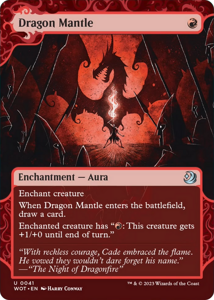 Dragon Mantle [Wilds of Eldraine: Enchanting Tales] Magic: The Gathering