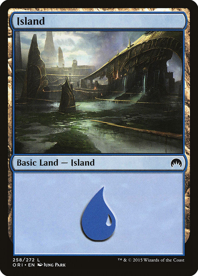 Island (258) [Magic Origins] Magic: The Gathering