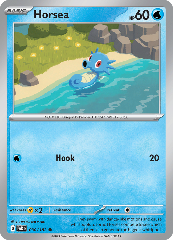 Horsea (030/182) [Scarlet & Violet: Paradox Rift] Pokémon