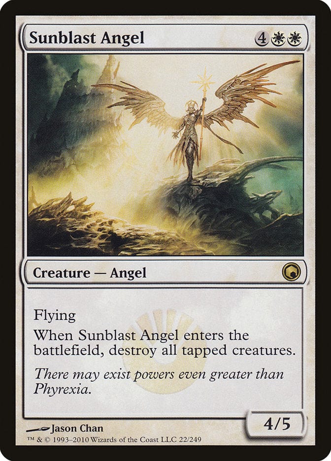 Sunblast Angel [Scars of Mirrodin] Magic: The Gathering